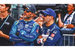 Jimmie Johnson’s Wild Mint 400 Flip Ends Upside Down but Unhurt