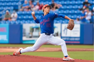 Mets Option Jonah Tong to Triple-A Amid Full Healthy Rotation