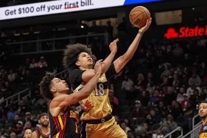 Wizards’ Kyshawn George Out Weeks with UCL Injury