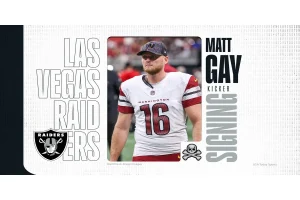 Raiders Sign K Matt Gay in Surprise NFL Move