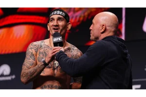 Charles Oliveira Snatches BMF Title from Max Holloway at UFC 326